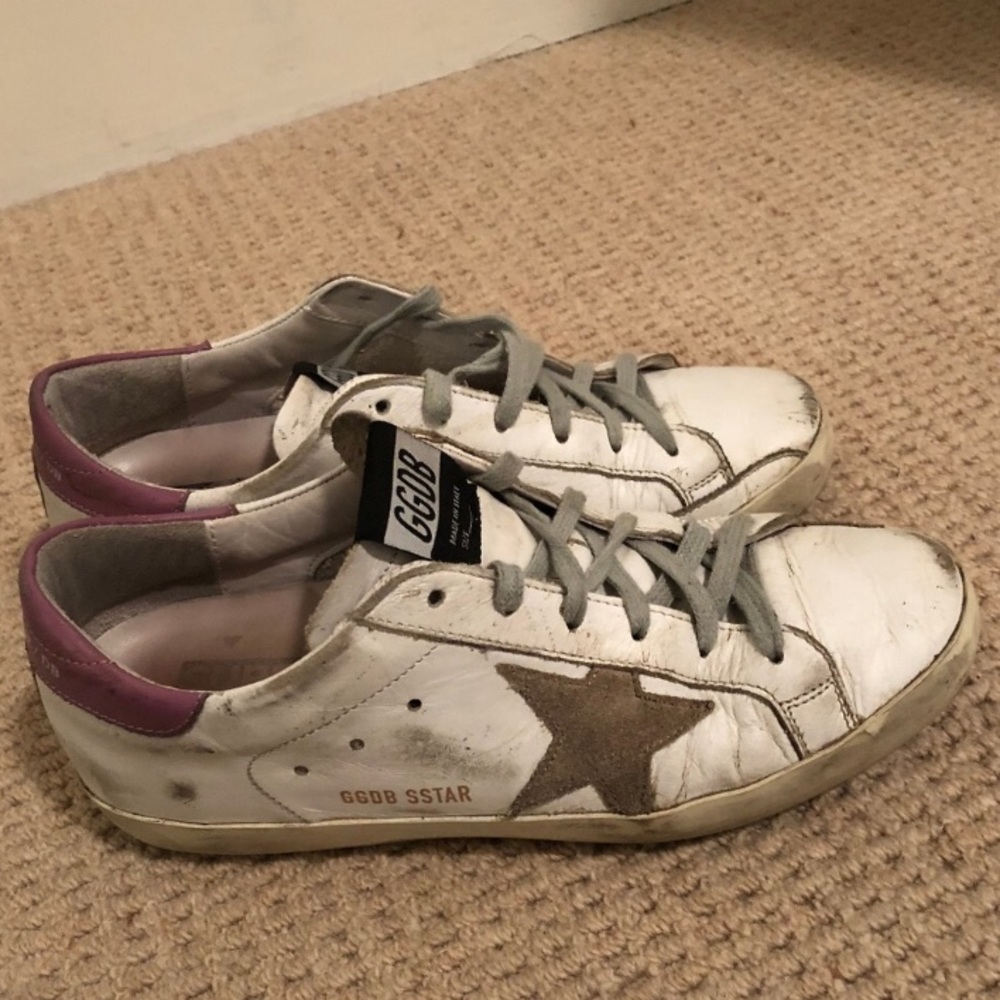 Golden Goose Superstar Sneakers Size 39 / 9 White